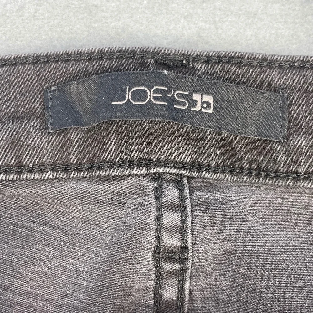 Joe's Jeans Black Faded High Rise Skinny Ankle Jeans Women Size 31